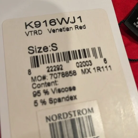 St John red sparkly top NWT. - Picture 4 of 5